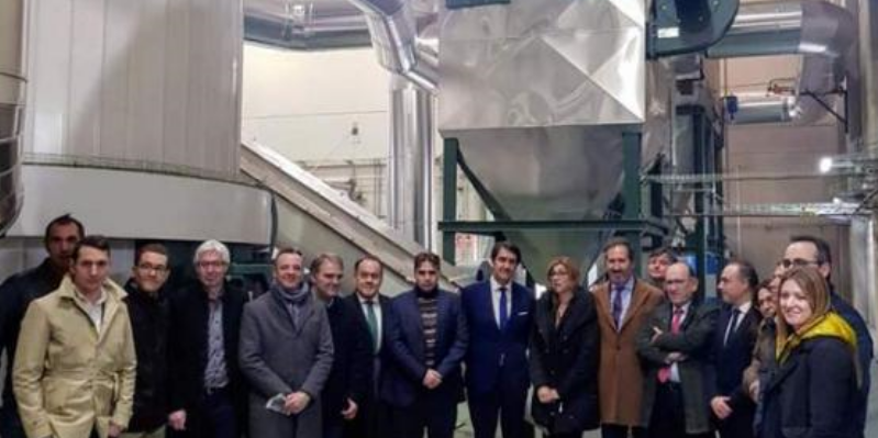 Inauguración del district heating de Aranda de Duero