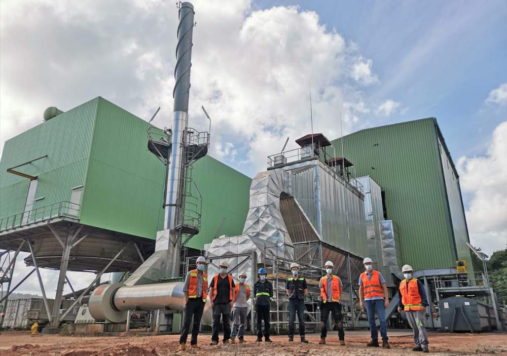 planta biomasa en guyana francesa de berkes asociado avebiom