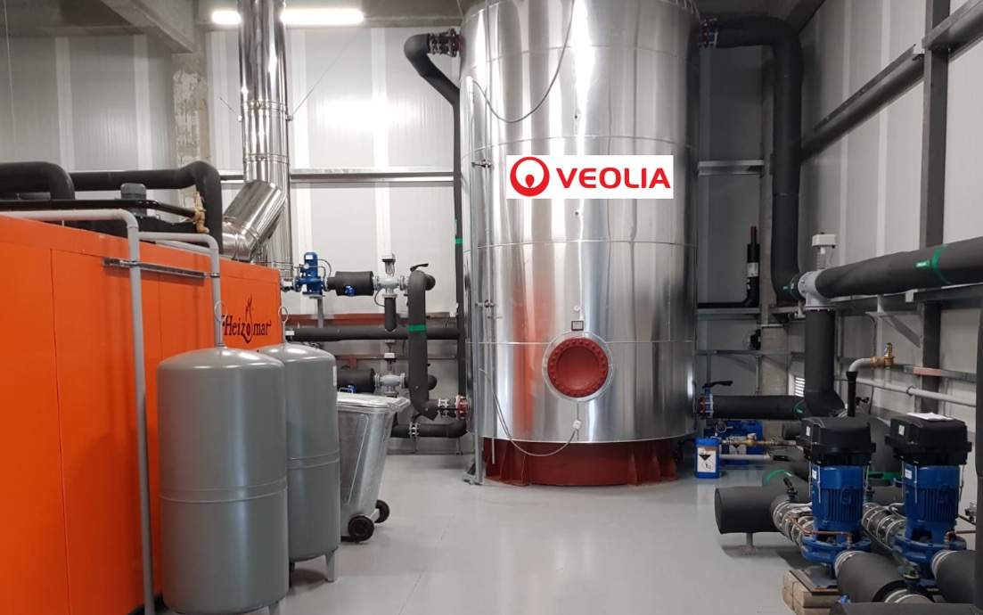 Ampliacion de la red de calor con biomasa de silleda por veolia
