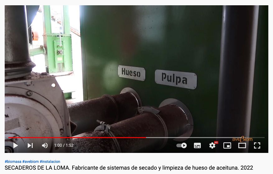 secaderos la loma para hueso aceituna