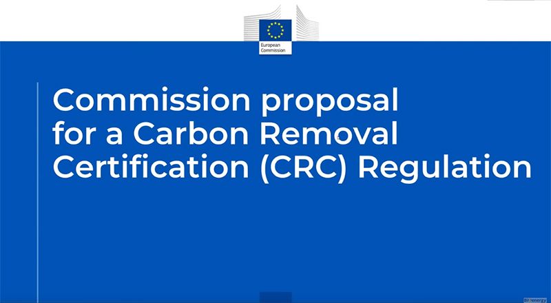 esquema para certificar las emisiones negativas de CO2 