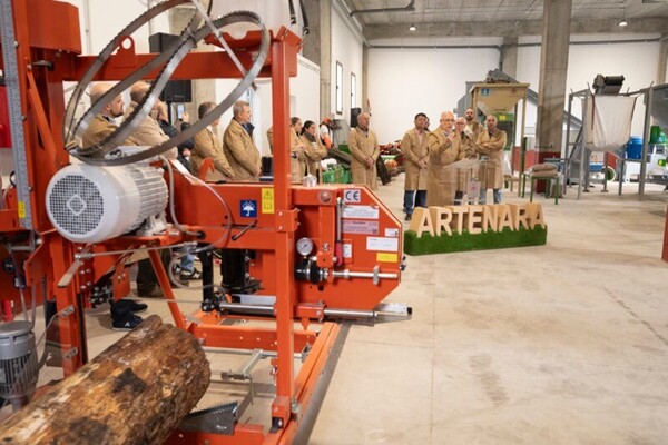 Primera fábrica de pellets en Canarias 2024