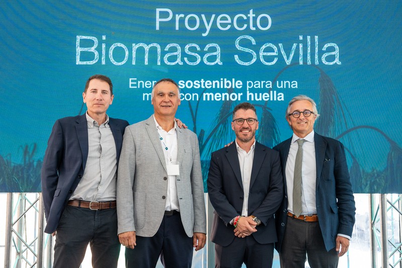 intermalta inaugura planta de cogeneración con biomasa en Sevilla