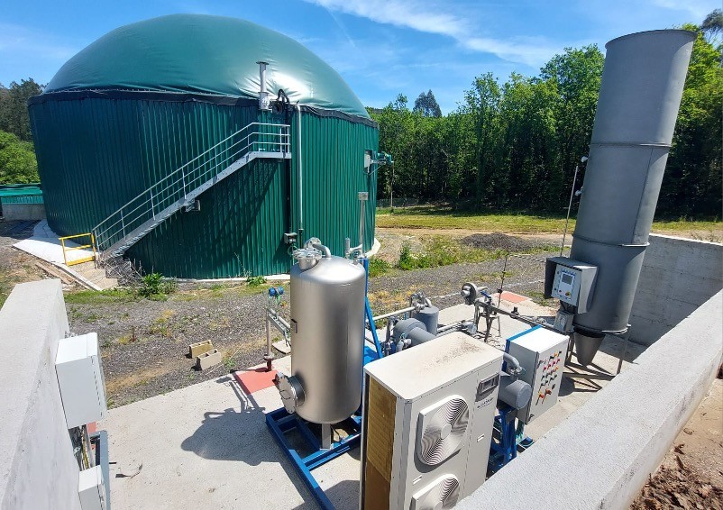 planta biogas queizuar bioenergy iberica socio de avebiom MAYO 2025