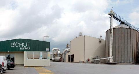 Planta pellets biohot de gebio asociado avebiom