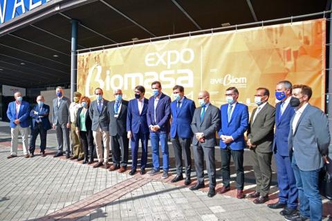 Inauguracion de Expobiomasa autoridades