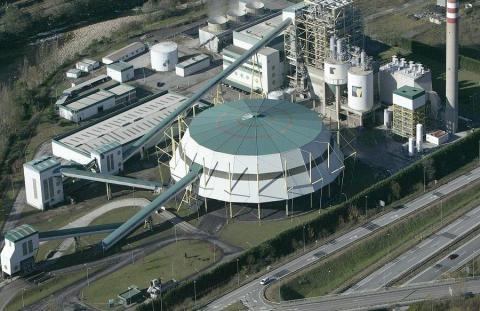 La Pereda HUNOSA reconversión de carbon a biomasa