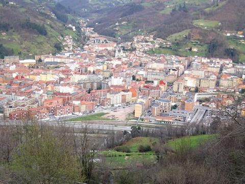 Mieres donde se encuentra la central La Pereda de Hunosa
