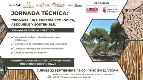 jornada tecnica AVEBIOM en segovia