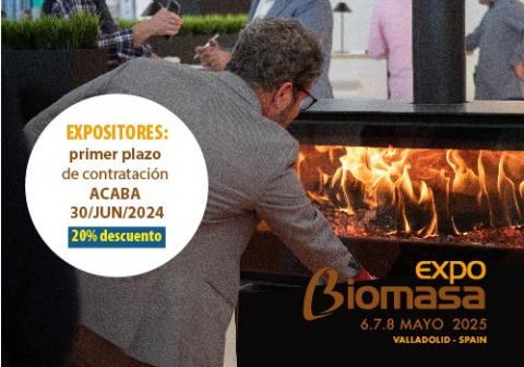 Expobiomasa 2025 fin primer plazo contratacion